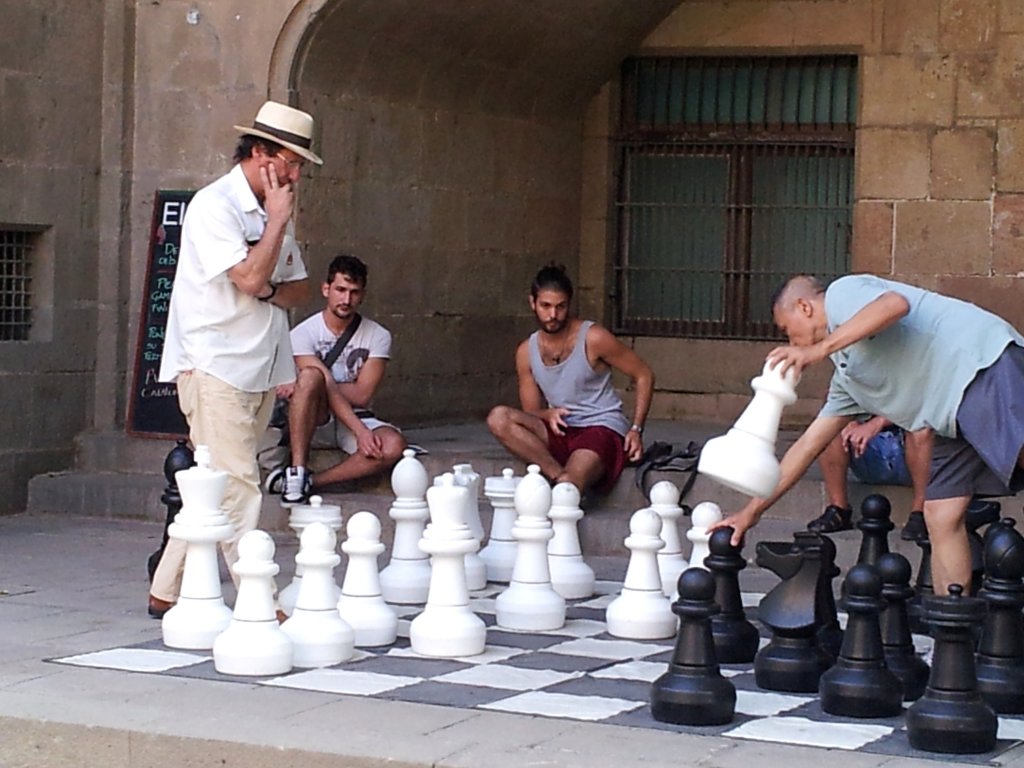 Échec et Mat ? (Photo Laurence Dell’aitante)