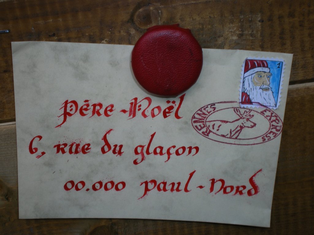 Exclusif : la véritable adresse du Père Noël. (Photo Patricia Maillé-Caire)