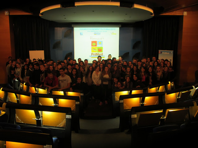 Le premier prix MPM Averroès junior du PriMed 2013 a été choisi par une centaine de lycéens marseillais (PHOTO CMCA)