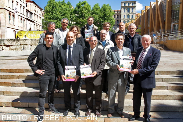 C'est au pavillon M, ce mercredi 29 mai que les festivités du SMUC ont été présentés en présence de Jean-Louis Moro, président du SMUC, Maurice Di Nocera , conseiller municipal délégué aux grands équipements et eux grands événements et Richard Miron, adjoint au maire, délégué au Sport.