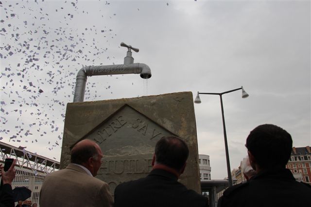 "La Clepsydre " inaugurée (PHOTO PHILIPPE MAILLÉ)