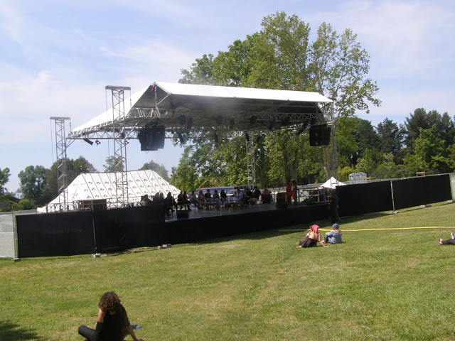 Le festival "Les Musicales Actuelles", nouveau festival de musiques du monde porté par Planète Emergences et coproduit par Marseille-Provence 2013, se termine par trois jours de festivités ce week-end au Parc de la Bastide Saint-Joseph dans le 14e arrondissement de Marseille. (Photo S.P.)