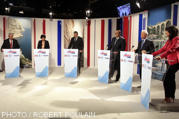 Les six candidats engagés dans la course aux Primaires socialistes à Marseille, les 13 et 20 octobre ont été force de propositions ce jeudi devant les caméras de France3