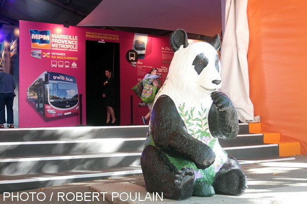 La mascotte du stand MPM a disparu ce vendredi au cours de la nocturne