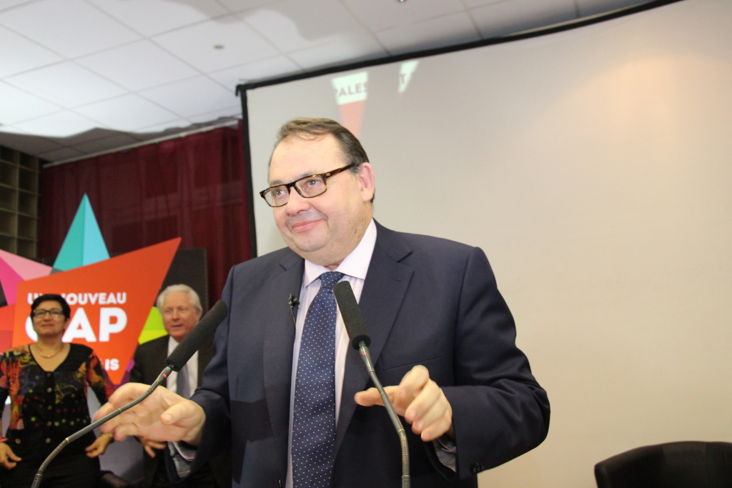 Patrick Mennucci, candidat socialiste aux municipales a inauguré ce lundi 6 janvier sa permanence de campagne au sein de la Fédération du PS à Marseille (Photo Philippe Maillé)