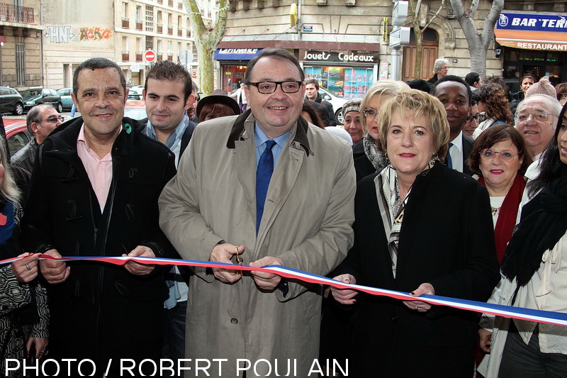 Patrick Mennucci a inauguré, ce samedi, sa permanence de campagne dans les 1/7