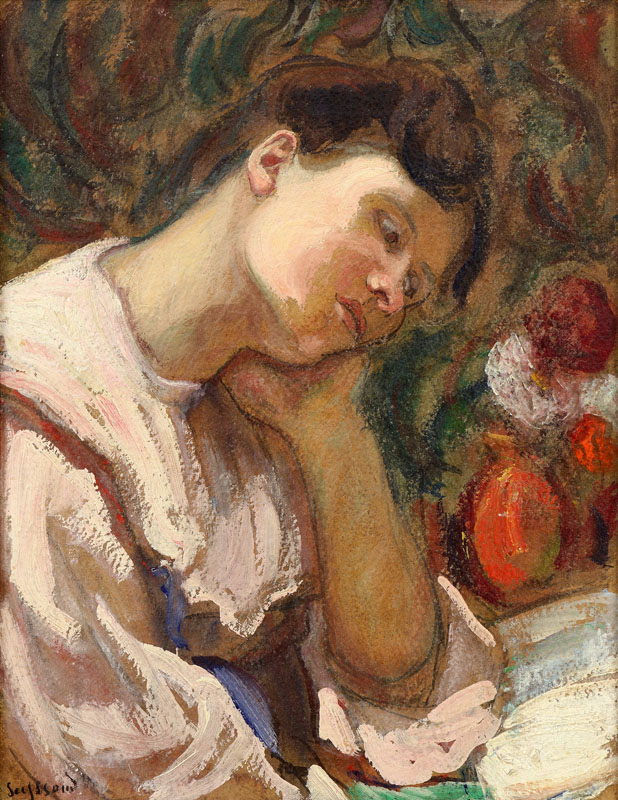 Portrait de Madame Seyssaud vers 1905, Seyssaud René (1867-1952) .