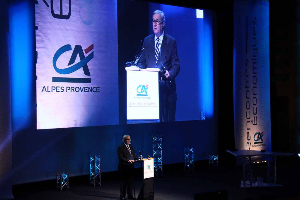 Marc Pouzet, président de la Caisse régionale Provence-Alpes du Crédit Agricole (Photo Philippe Maillé)