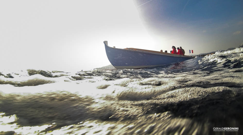 Les Nauticales, c’est aussi la possibilité de faire des essais en mer. Photo Gérald Géromini / Les Nauticales.