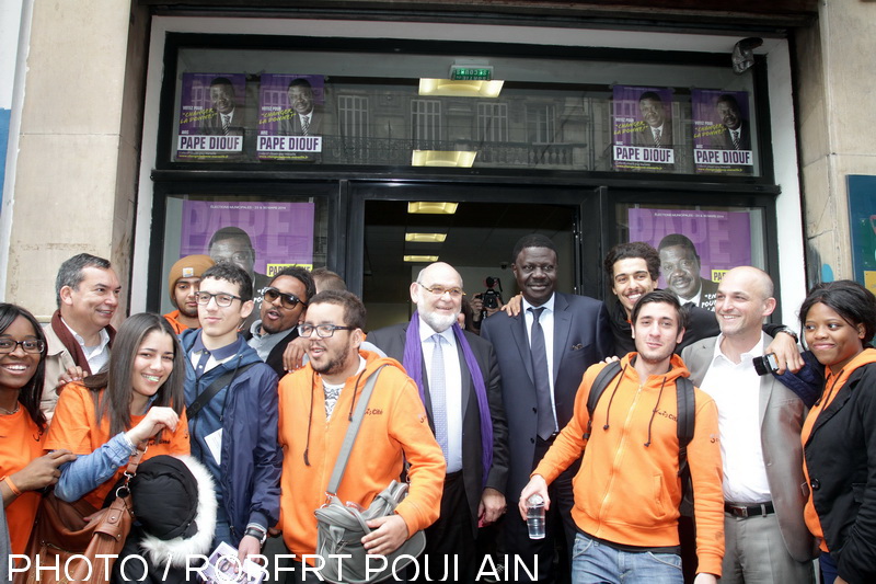 Robert Hue a participé avec Pape Diouf à la journée dédiée à l’éducation et la jeunesse