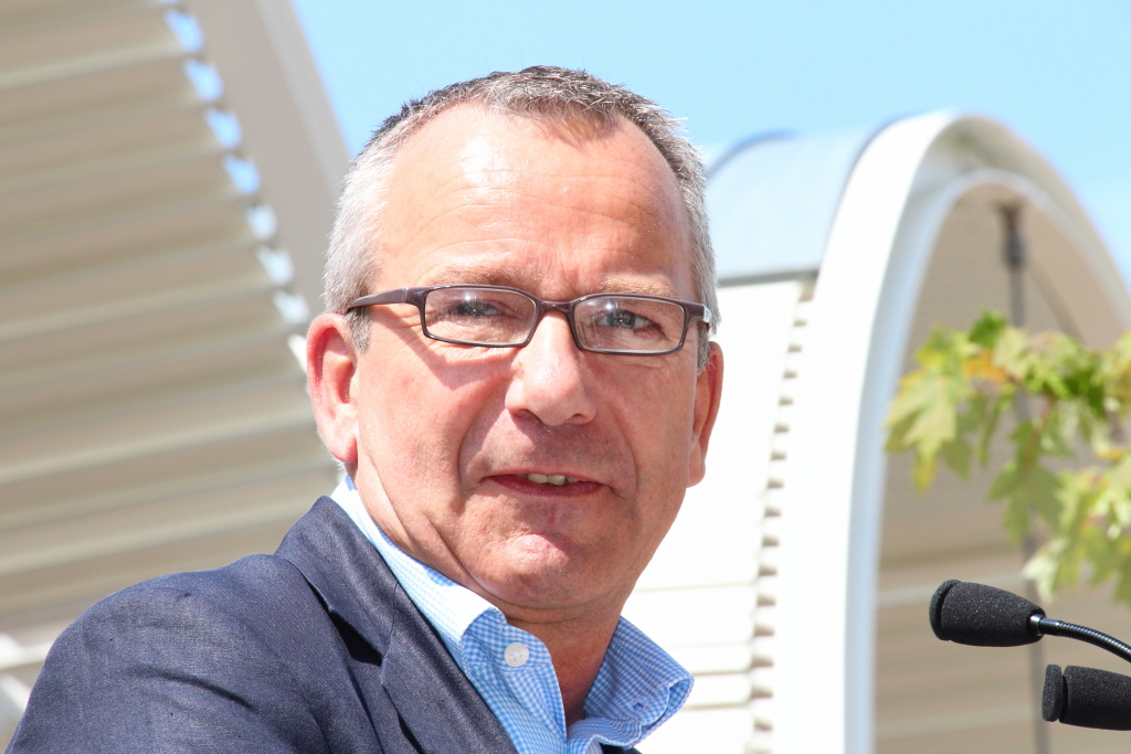 Jean-Yves Petit (EELV), Vice-Président de la Région Provence-Alpes-Côte d'Azur, délégué aux transports et à l'éco-mobilité (Photo Philippe Maillé)