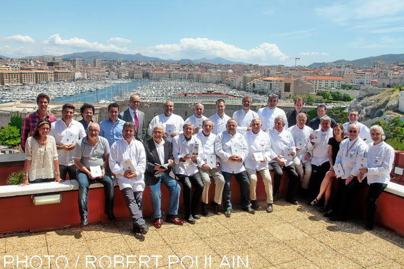 Les Maîtres Cuisiniers de France ont présenté leur guide 2014-2015 au Sofitel à Marseille