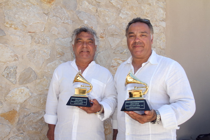 Concert des Gypsis Kings le 24 juillet. Nicolas et Andre Reyes récompensés aux Grammy Awards pour le Meilleur album musique du monde "Savor Flamenco"