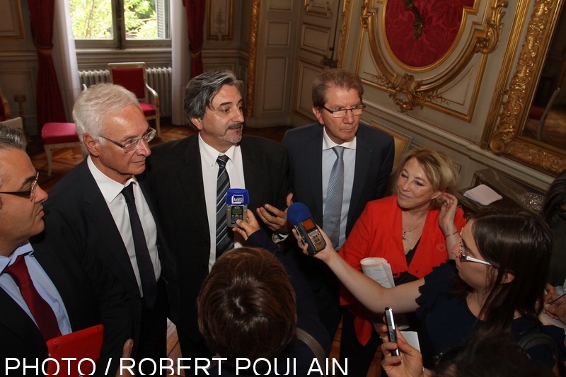 Les maires étaient présents ce lundi à la Préfecture pour la mise en place d'un Conseil paritaire réunissant l’État et les élus