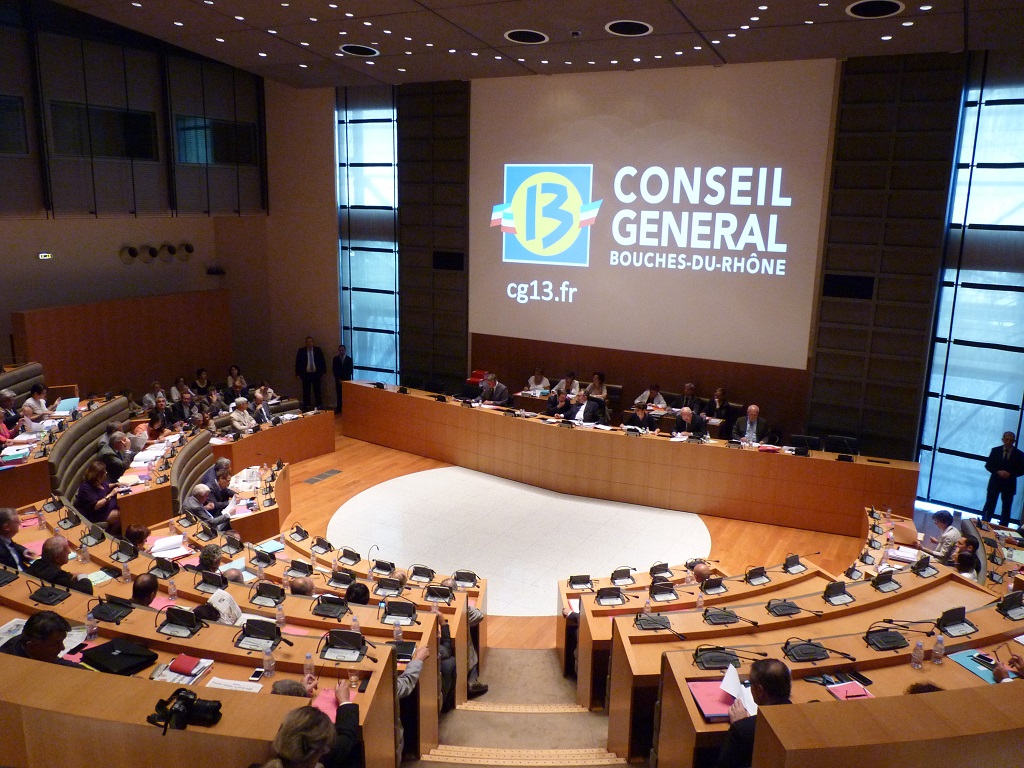 Séance plénière du Conseil général des Bouches-du-Rhône (Photo P.M-C.)