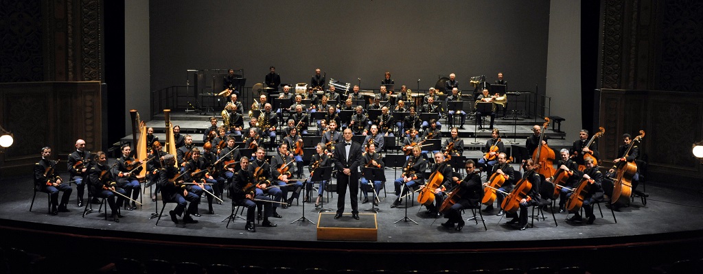 L'orchestre symphonique de la Garde Républicaine apporte son concours à la création de l'opéra de Korngold dans le cadre du Festival Musiques Interdites (Photo D.R.)