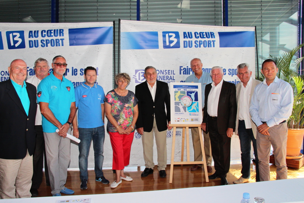 Partenaires et organisateurs étaient présents lors du lancement du Provençal 13 (Photo Philippe Maillé)