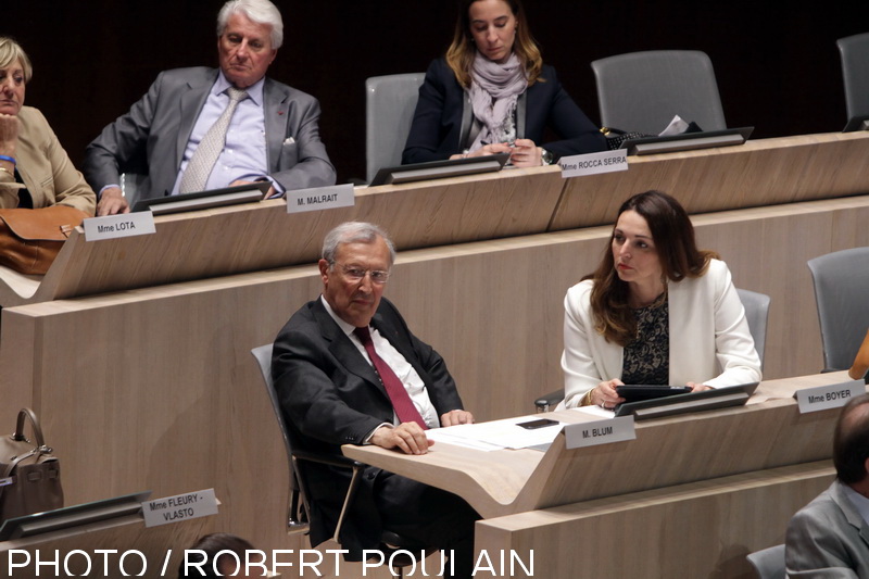 Roland Blum, l'adjoint aux finances a présenté le compte administratif 2013