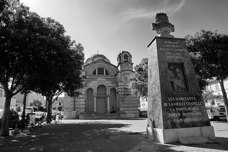 Marseille: L'Eglise Sainte-Eusébie à Montredon (Photo Robert Poulain)