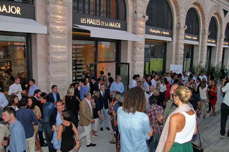 Inauguration des Halles de la Major (Photo Robert Poulain)