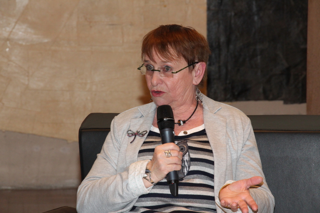 Annick Delhaye, vice-présidente de la Région, déléguée au développement soutenable, à l'Environnement, à l'Energie et au Climat qui a ouvert le 8e Forum Agir+ pour le climat (Photo Philippe Maillé)