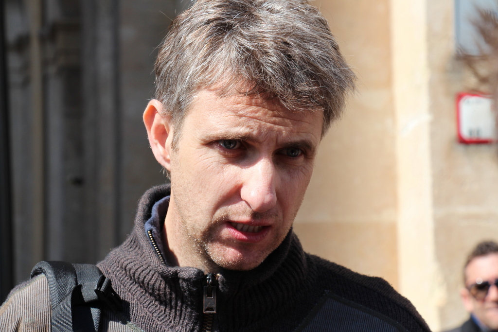 Frédéric Alpozzo, secrétaire du syndicat CGT des marins (Photo Philippe Maillé)