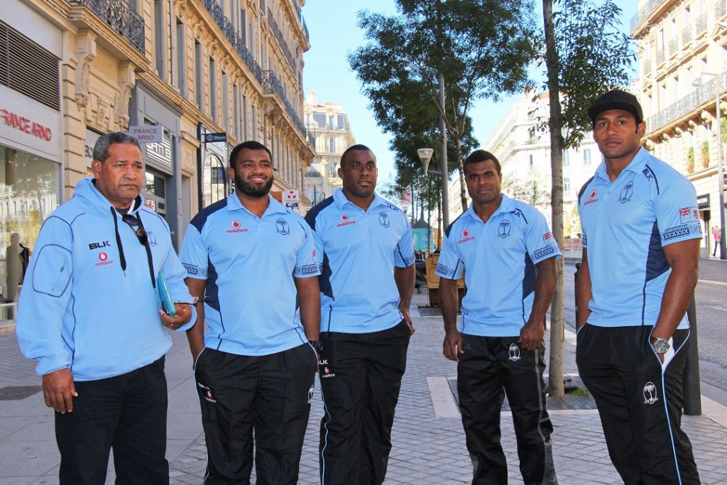 Rugby : L’équipe des fidji est à Marseille, elle affrontera le XV de France au Stade Vélodrome ce samedi (Photo Philippe Maillé)