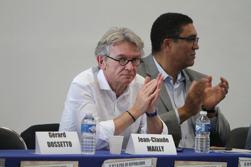 Jean-Claude Mailly était à l'UD FO à Marseille (Photo Robert Poulain)