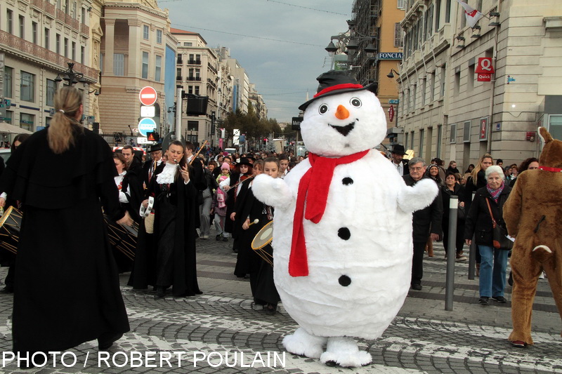 Inauguration de la Foire aux santons et du Marché de Noël en 2013