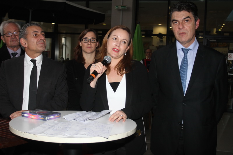 Axelle Lemaire a présenté l'an II de French Tech à l'occasion de sa visite à Marseille (Photo Robert Poulain)