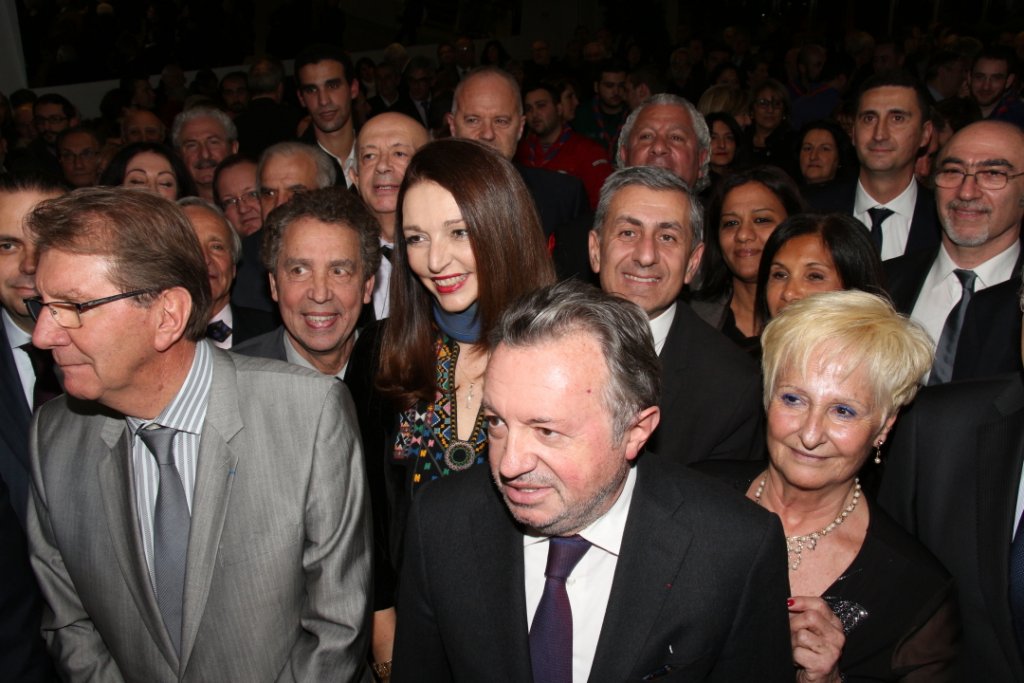 Un public très nombreux a participé aux voeux du CCAF (Photo Philippe Maillé)