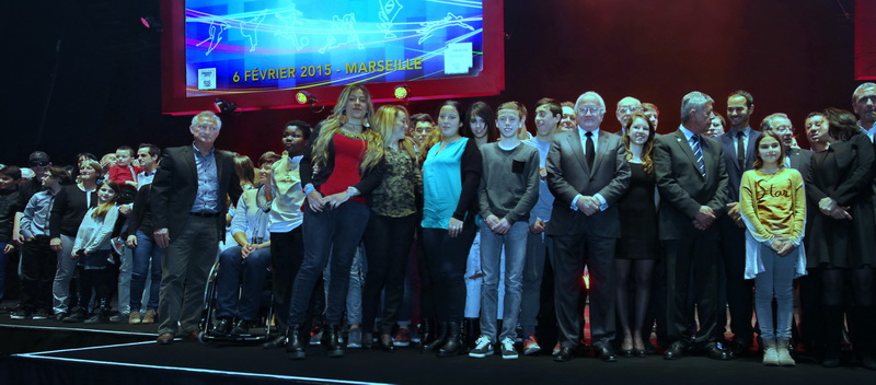 Les sportifs de la région mis à l'honneur lors de la soirée des Grands prix du sport au Dôme (Photo Robert Poulain)