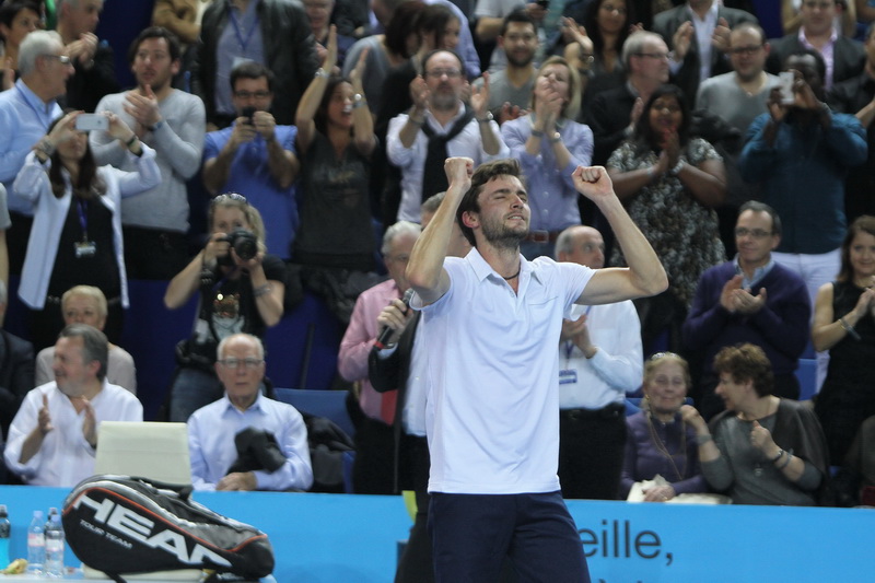 Gilles Simon remporte l'Open 13 (Photo Robert Poulain)