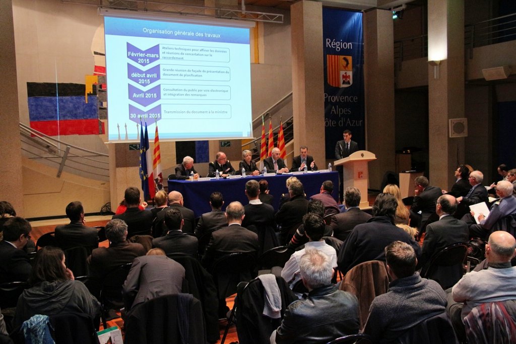 Concertation en Paca pour l'installation de fermes expérimentales d'éolien flottant (Photo Philippe Maillé)