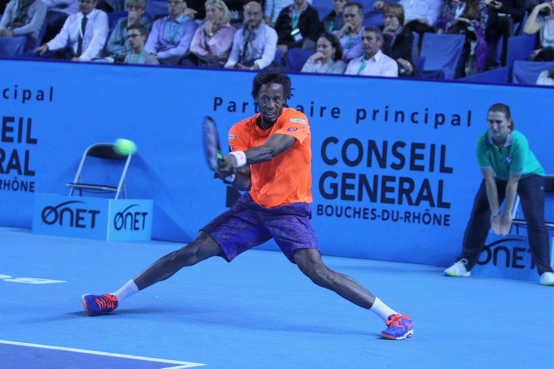 Gaël Monfils (Photo Robert Poulain)