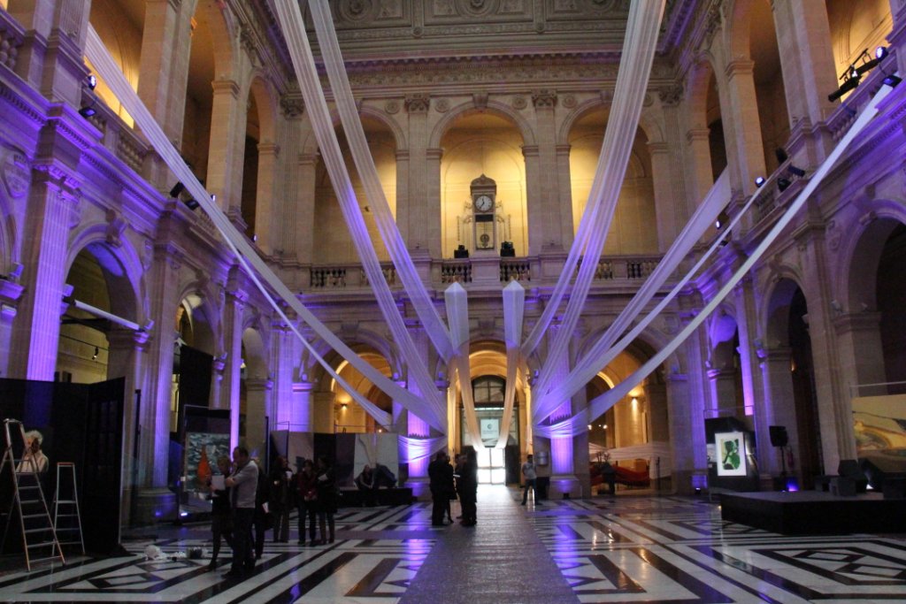 Le hall du Palais de la Bourse va accueillir la 2e nuit des talent les 7 et 8 février (Photo Philippe Maillé)