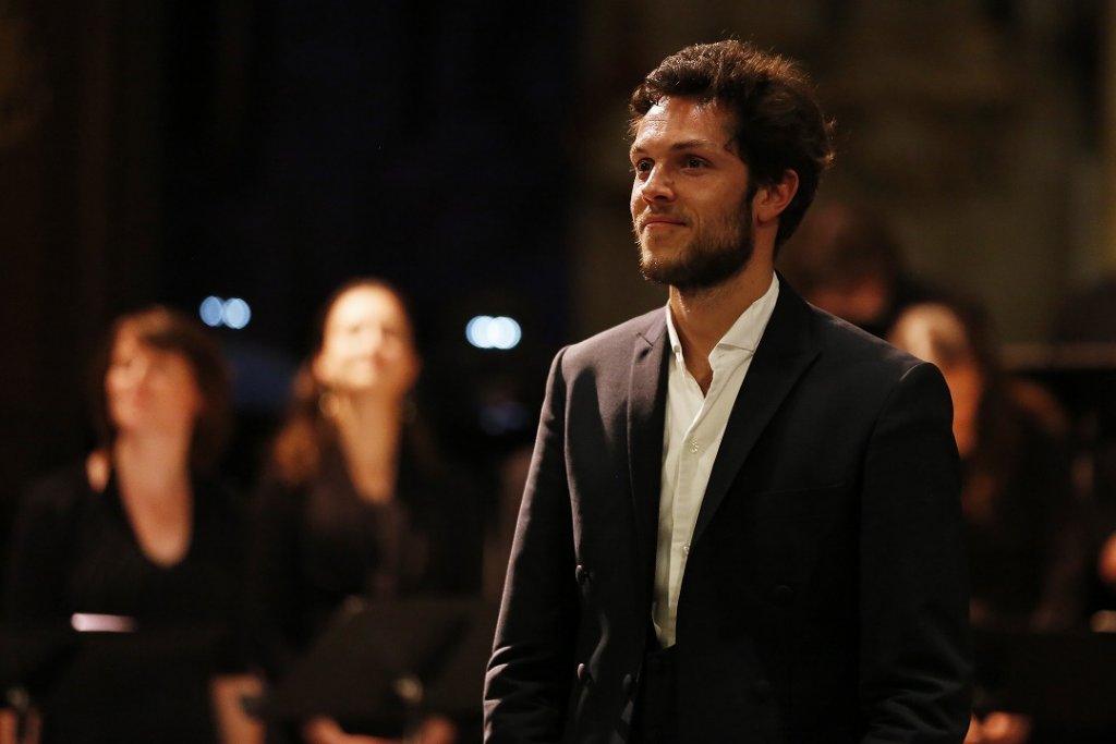 Raphaël Pichon «inaugure» un nouveau programme Bach au Grand Théâtre de Provence. (Photo Caroline Doutre)