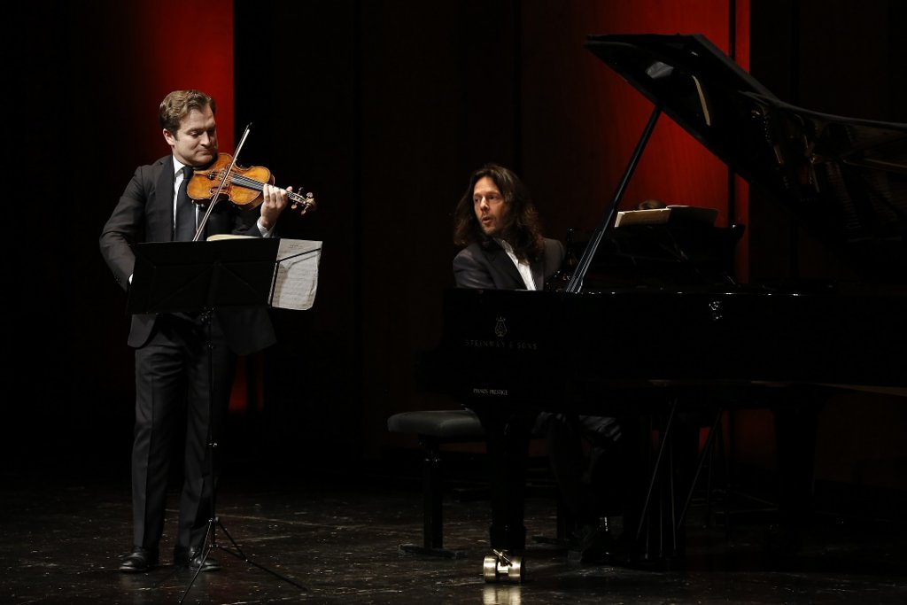 Renaud Capuçon et Frank Braley (Photo caroline Doutre)