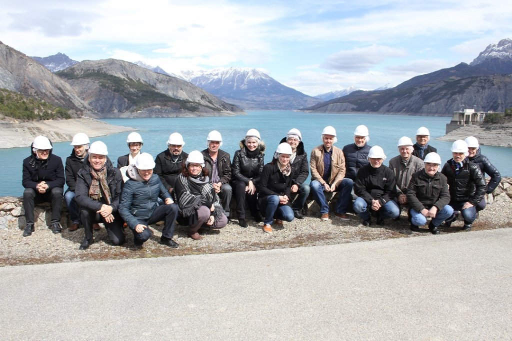 Le lancement officiel du 1er Réseau pour la Performance Energétique (R.P.E) Collectivités vient d’avoir lieu au barrage de Serre-Ponçon (Photo D.R.)