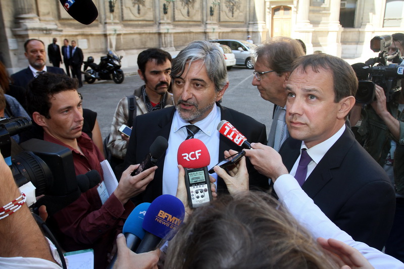 Georges Christiani, président de l'Union des maires des Bouches-du-Rhône (Photo Robert Poulain)