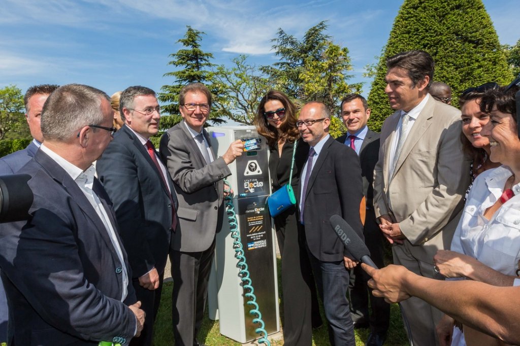 Inauguration ce lundi de la station "Electra" du Campus de Kedge Business School à Luminy (Photo : MPM-D.Girard)