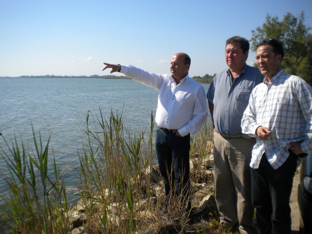 Serge Berthomieu, Eric Guillemot et Frédéric Poitou (Photo J.N.)