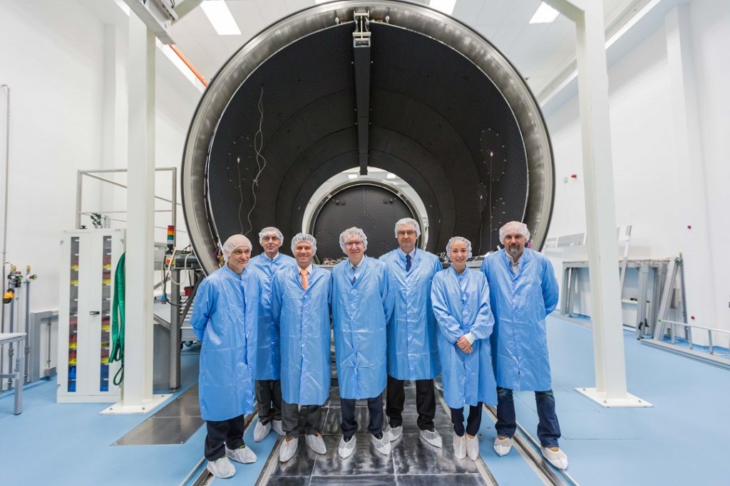 Visite du laboratoire d’Astrophysique de Marseille (LAM) sur le site du technopôle de Chateau Gombert (Photo David Girard)