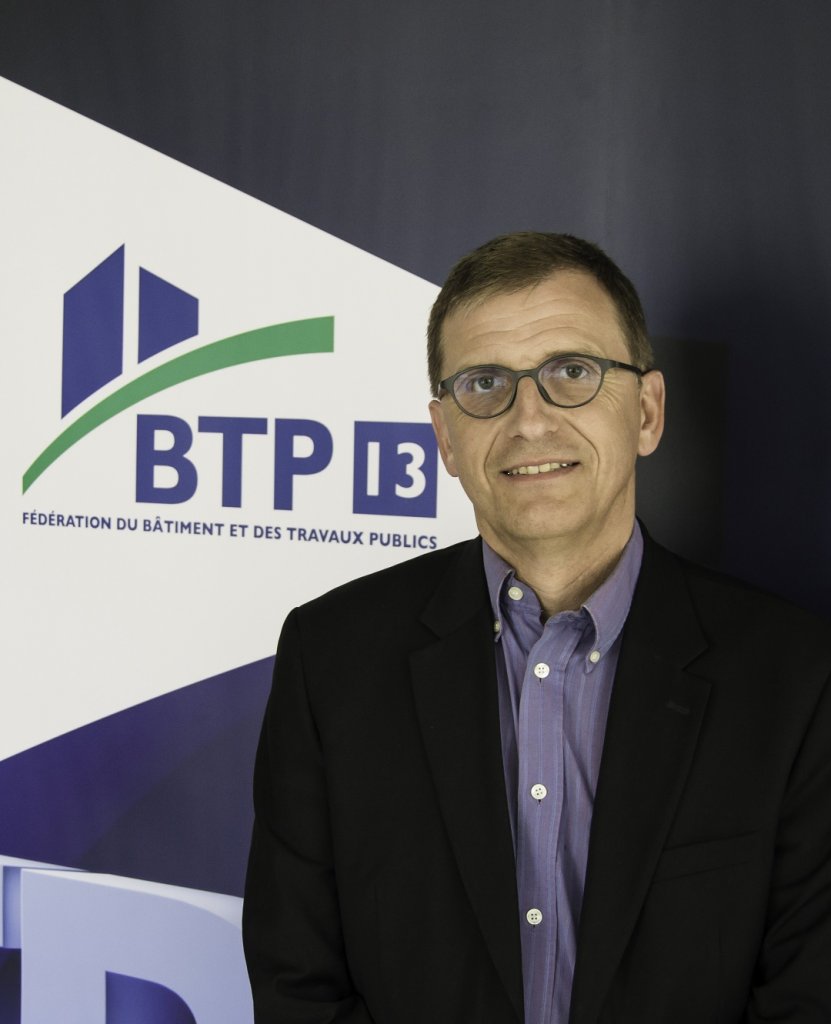 Philippe Deveau, le nouveau Président de la Fédération du BTP des Bouches-du-Rhône