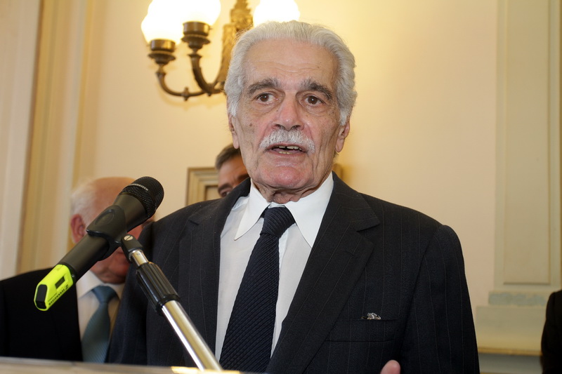 Omar Sharif avait lancé à Marseille le 17 juin 2013, la Semaine de l’excellence franco-arménienne avec une exposition consacrée à Henri Verneuil au Pavillon M (Photo Robert Poulain)