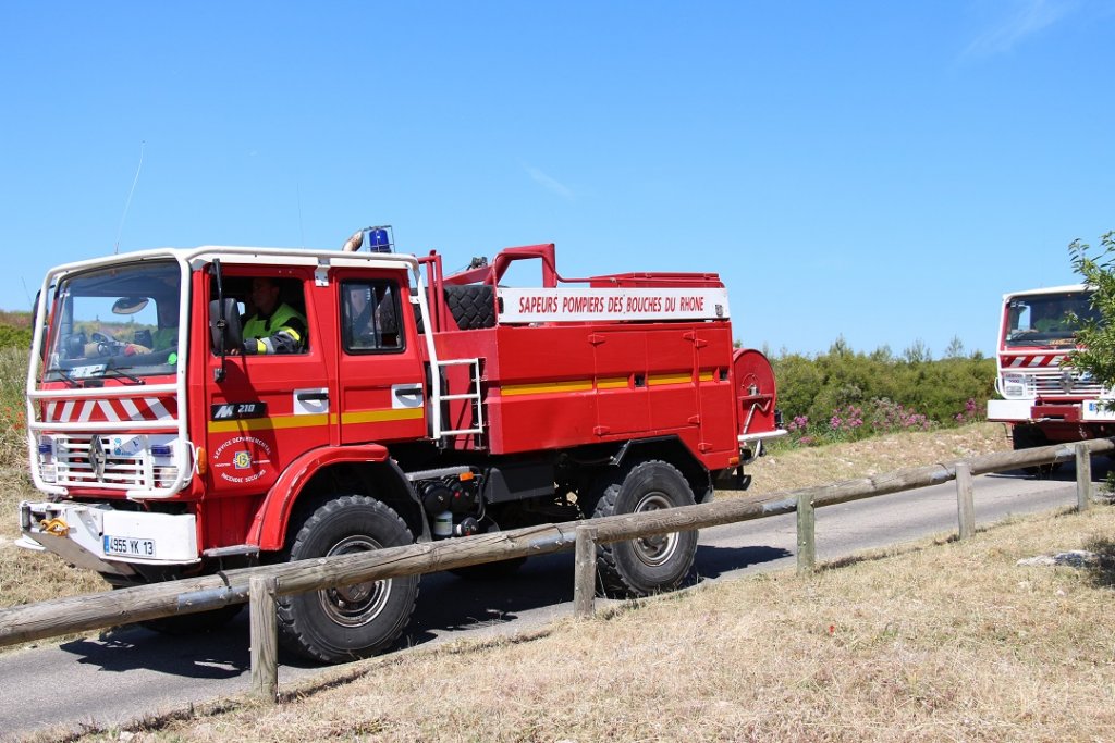 Service départemental d'incendie et de secours (SDIS) des Bouches-du-Rhône (Photo Philippe Maillé)