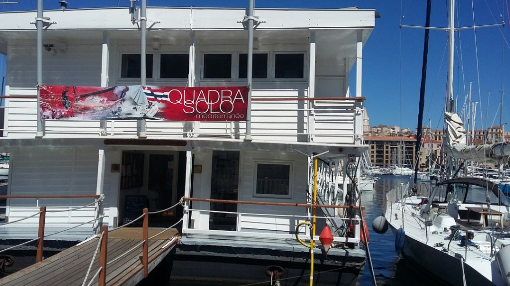 Société Nautique sur le Vieux Port , quai de Rive neuve (Photo Patricia Maillé-Caire)