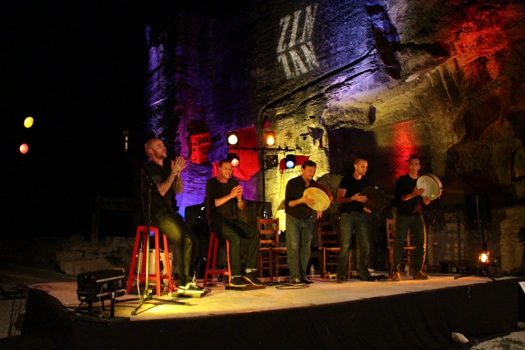 En 2014 aux Baux-de-Provence (Photo Noémie Depain pour le festival ZinZan)