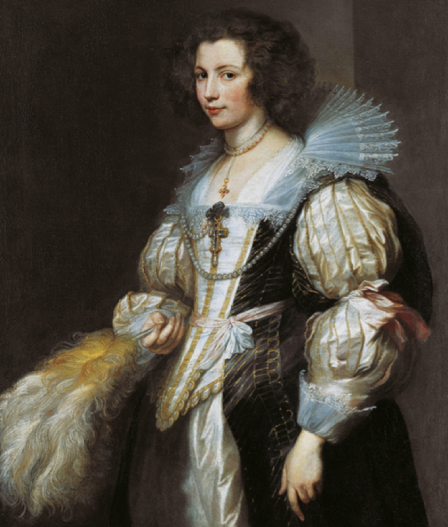 1. Anton van Dyck, Portrait de Maria de Tassis (1611–1638), vers 1629/30, huile sur toile - © LIECHTENSTEIN. The Princely Collections, Vaduz–Vienna