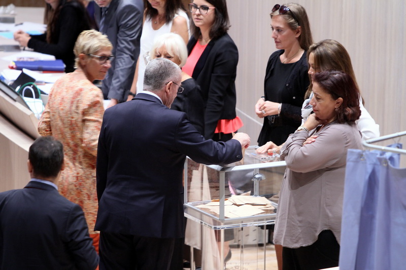 Elections des conseillers métropolitains supplémentaires (Photo Robert Poulain)